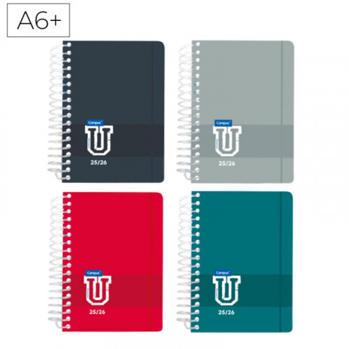 Agenda Escolar 2025 Campus A6 con...