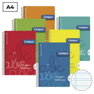 Bloc Espiral Campus A4 Tapa...