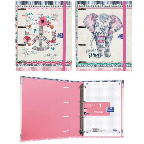 Carpeta Oxford Soft A4 con 4 anillas...