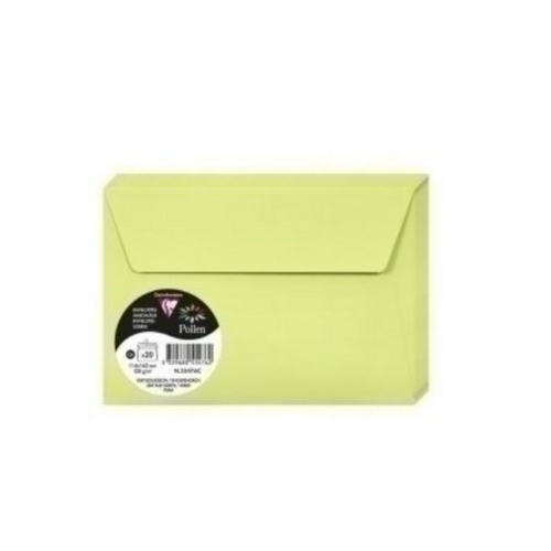 Sobres Pollen 114x162 mm Amarillo...