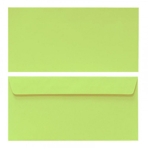 Sobre Color 110x220 mm Verde Medio...