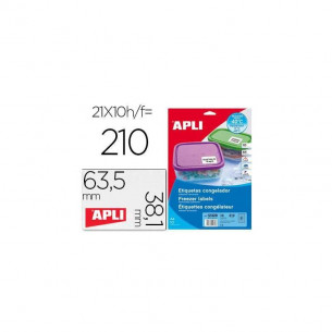 Etiqueta Apli Congelado 12328