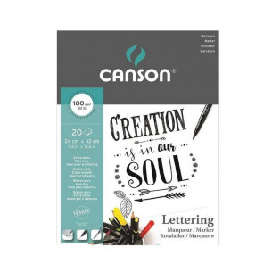 Bloc Lettering Canson 20...