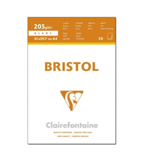 Bloc de Dibujo Bristol 21x29.7 cm 20...