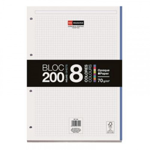 Bloc Recambio A4 200 Hojas 70 g...