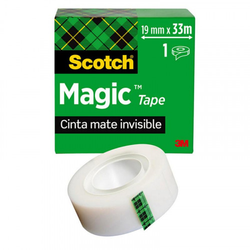 Cinta Adhesiva Invisible Scotch 810