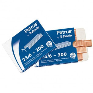 Grapas Petrus 23/6 Caja...