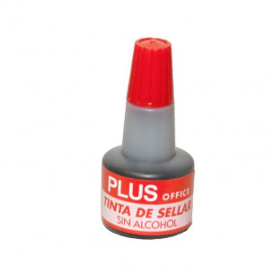 Tinta para Tampon Rojo