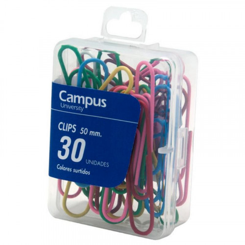Clips de Papel de Colores 50 mm