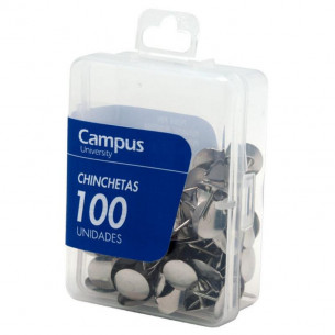 Chincheta Cromada con 100...