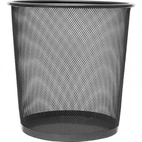 Papelera de Rejilla Metálica 508 Negra