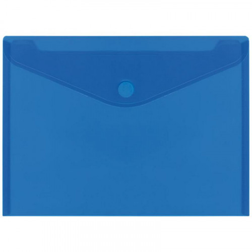 Dossier con Velcro A4 Apaisado Azul
