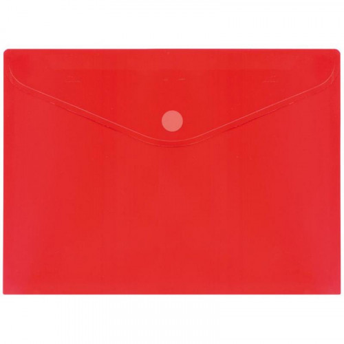 Dossier con Velcro A4 Apaisado Rojo