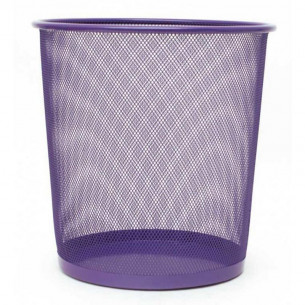 Papelera de Rejilla Violeta