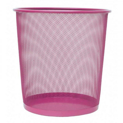 Papelera de Rejilla Rosa