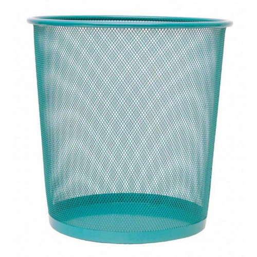 Papelera de Rejilla Turquesa