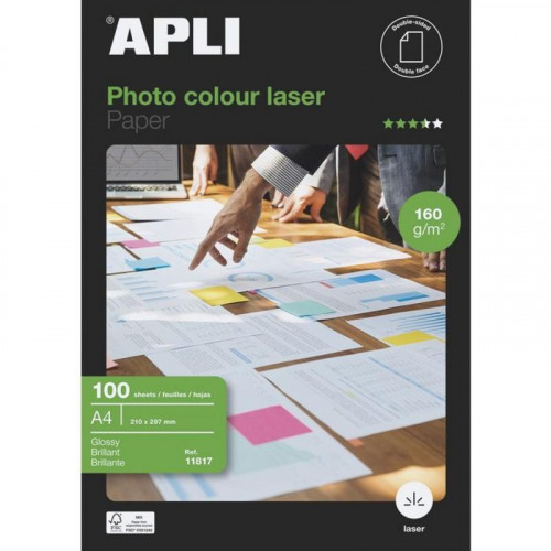Papel Fotográfico Láser Doble Cara A4
