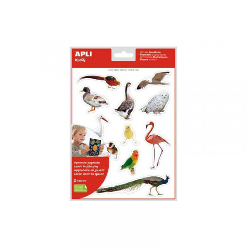 Gomets Pegatinas de Aves 2 Hojas 17630