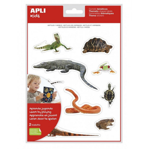 Gomets Adhesivos de Reptiles y...