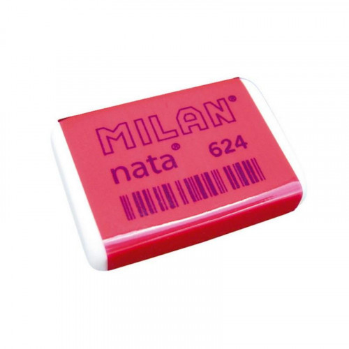 Goma de Borrar Milan Nata 624 Blanca