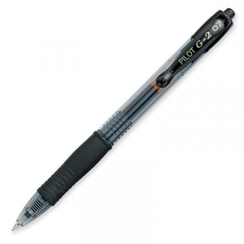 Bolígrafo de Tinta Gel Pilot G-2 Negro