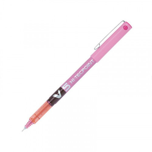 Bolígrafo de Tinta Líquida Pilot V5 Rosa