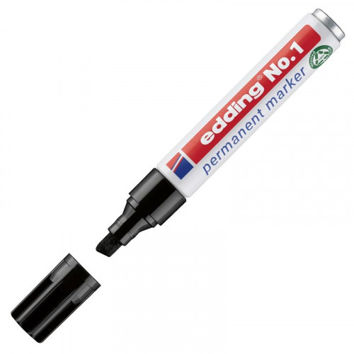 Marcador Edding Número 1 Negro