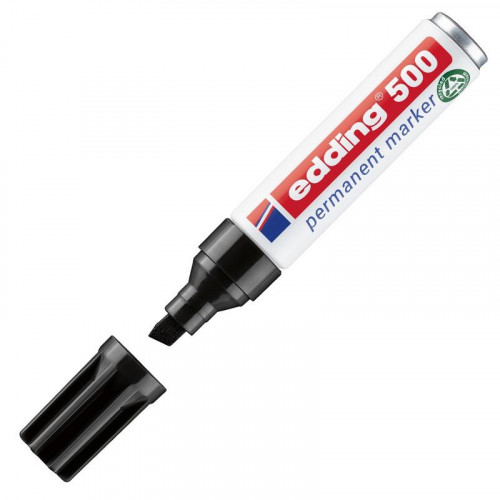 Marcador Edding 500 Negro