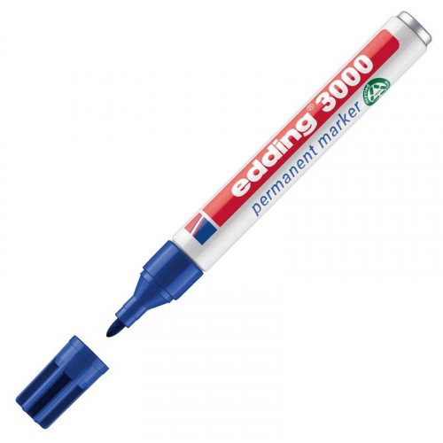 Marcador Edding 3000 Azul