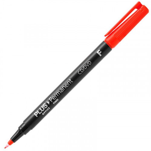 Rotulador Permanente Plus Rojo Punta...