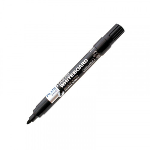 Rotulador para Pizarra Plus Office Negro