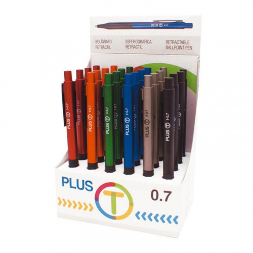 Bolígrafo Plus Office Tinta Azul...