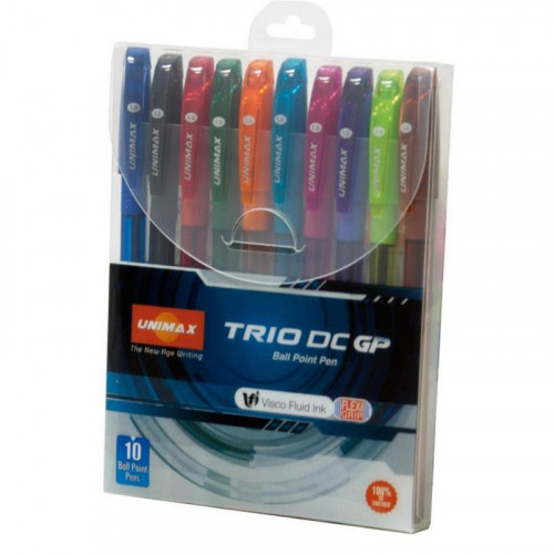 Bolígrafos Unimax Trio Surtidos 10...