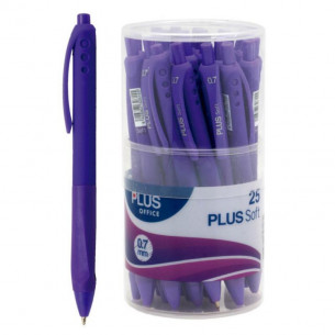 Bolígrafo Plus Soft 2 Violeta