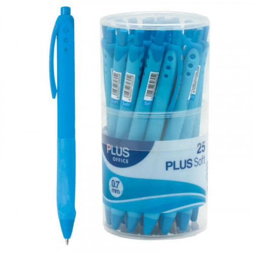 Bolígrafo Plus Soft 2 Azul