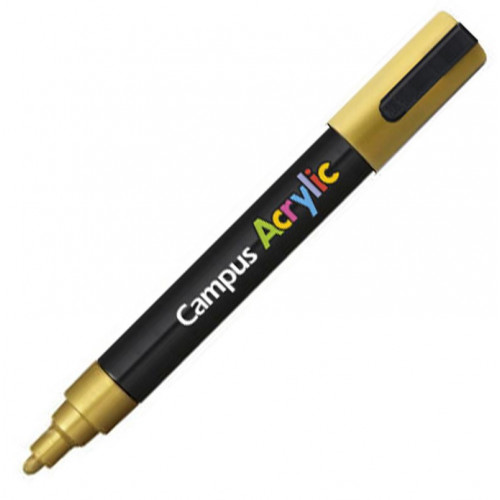Rotulador Acrílico Campus 2.5 mm Oro