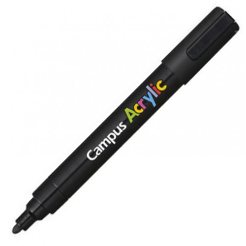 Rotulador Campus Acrylic 2.5 mm Negro