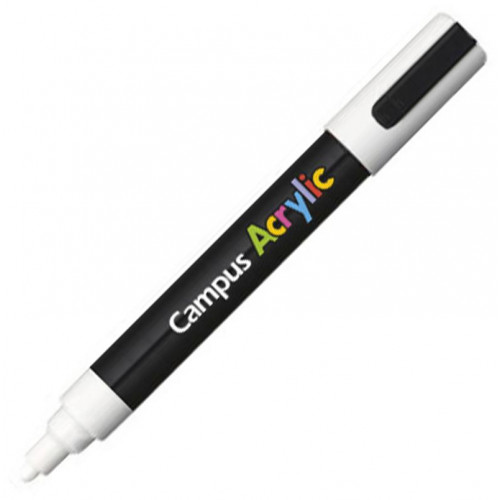 Rotulador Campus Acrylic 2.5 mm Blanco