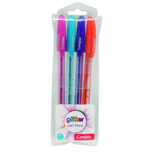 Bolígrafo Trigel Glitter 4 Unidades