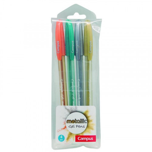 Bolígrafo Trigel Metallic 4 Unidades