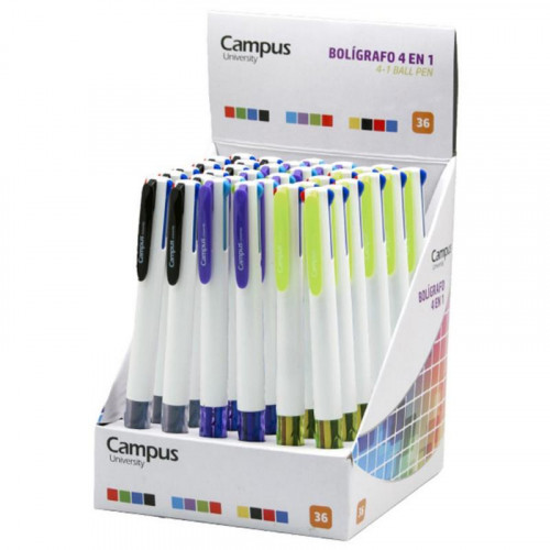 Bolígrafo Campus 4 en 1