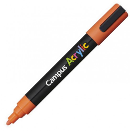 Rotulador Campus Acrylic 2.5 mm Naranja