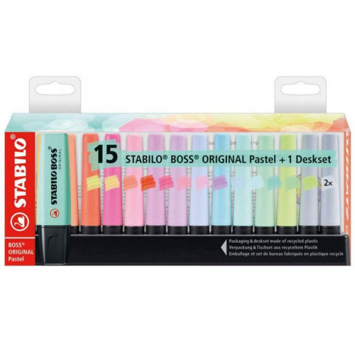Rotulador Fluorescente Stabilo Boss...
