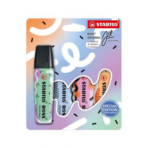Marcador Fluorescente Stabilo Boss...