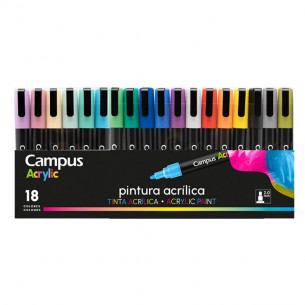 Rotulador Campus Acrylic 18...