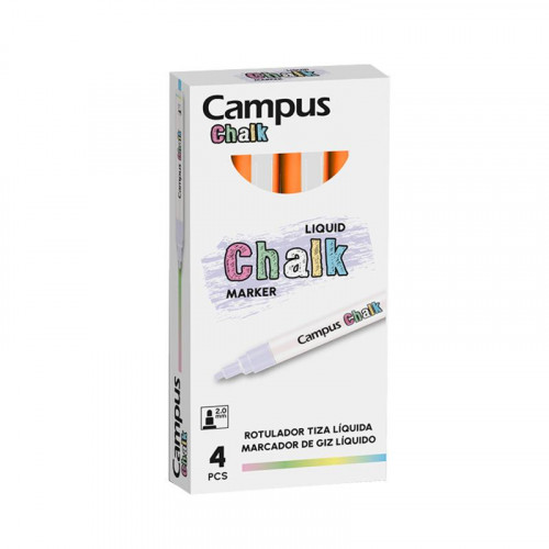 Rotulador de Tiza Líquida Chalk Naranja