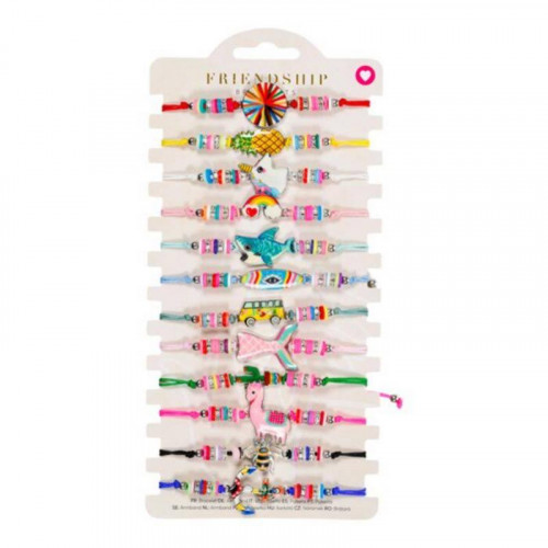 Pulsera Boho Tejida con Diseño de...