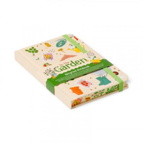 Libreta A6 de Papel Reciclado a Rayas...