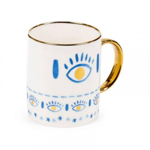 Taza de Porcelana con Diseño de Ojo...
