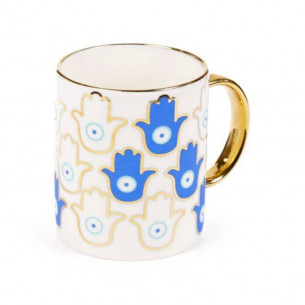 Taza de Porcelana con Manos...